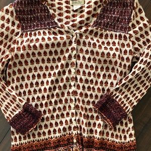 Lucky Brand “Live in Love” Boho Tunic